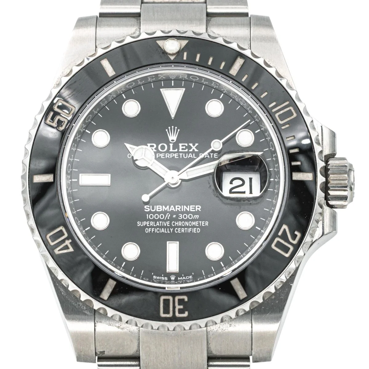Montre ROLEX "Submariner" en acier et céramique - Image 3
