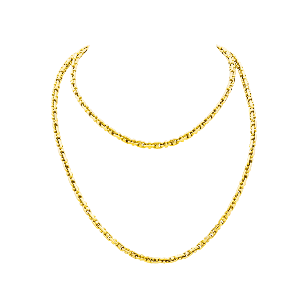 Collier Sautoir CHAUMET en or jaune