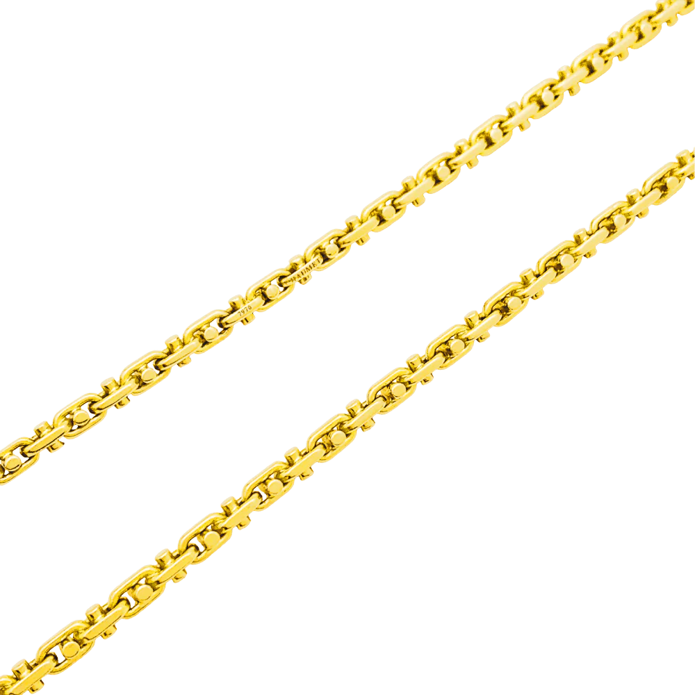 Collier Sautoir CHAUMET en or jaune - Image 3