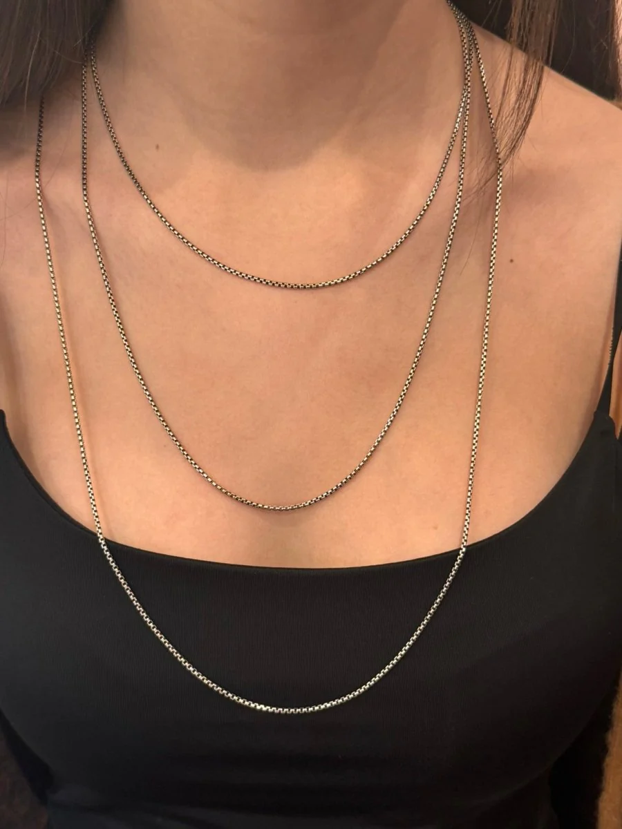 Collier Sautoir DAVID YURMAN en argent - Image 13