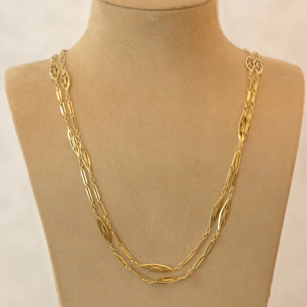 Collier Sautoir en or jaune - Image 2