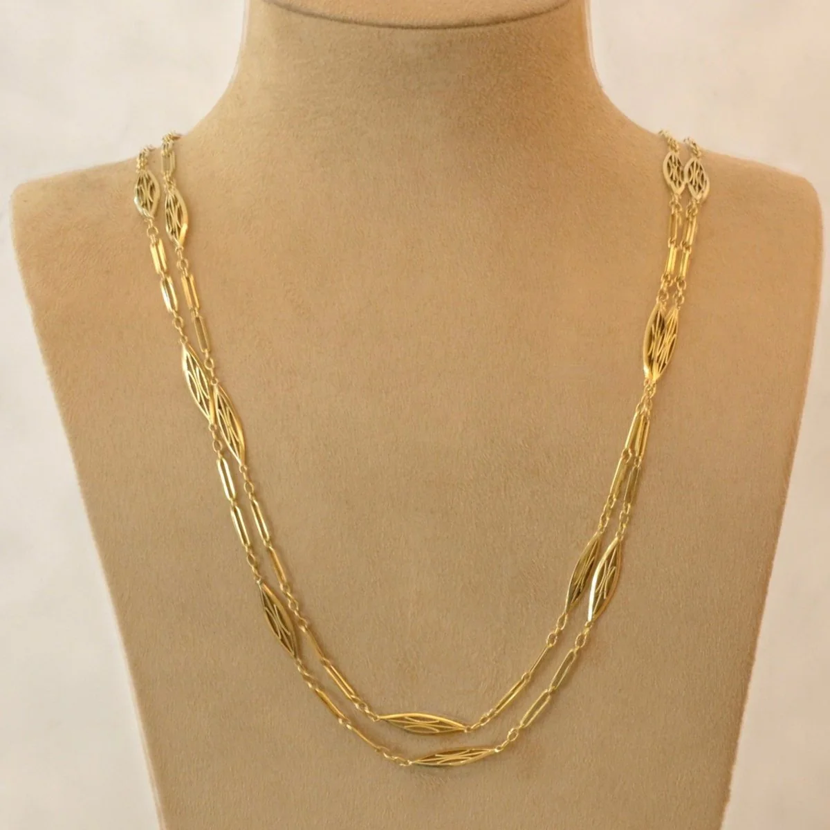 Collier Sautoir en or jaune - Image 3