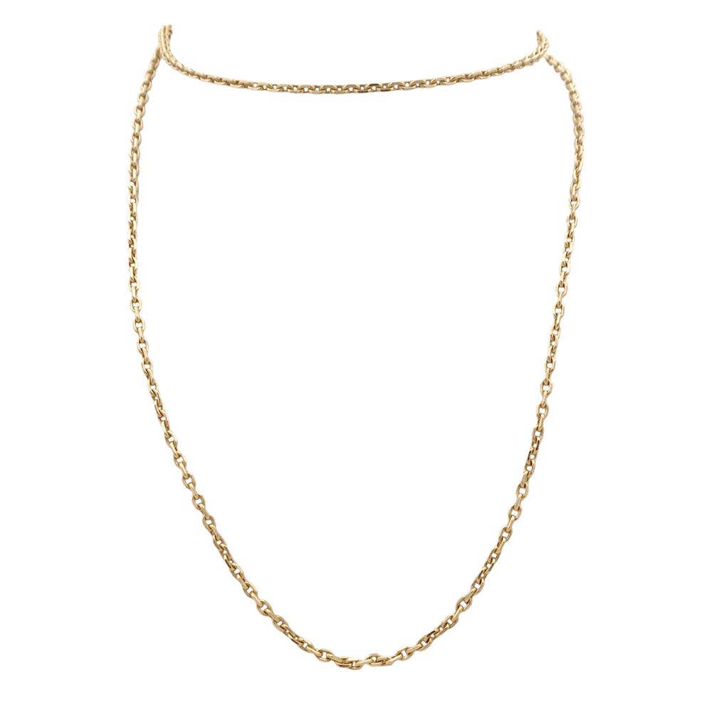 Collier Sautoir en or jaune