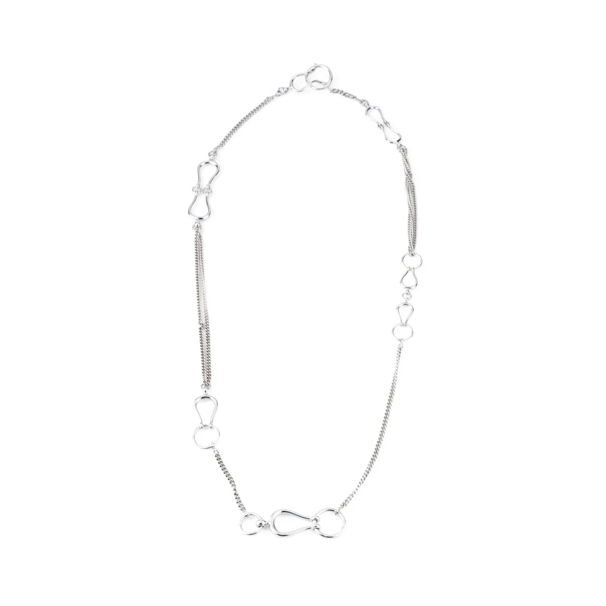 Collier Sautoir HERMÈS "Arabesque" en argent