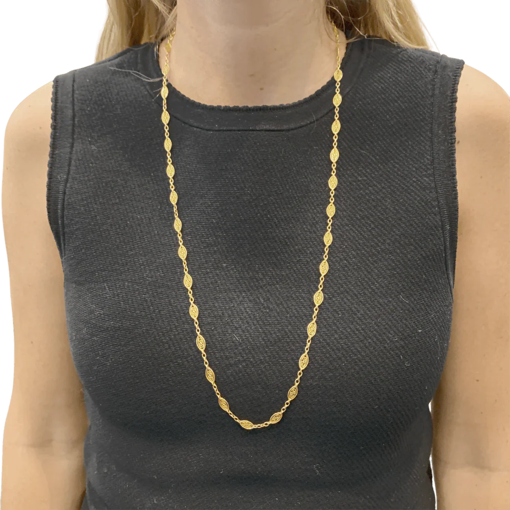 Collier Sautoir en or jaune - Image 2