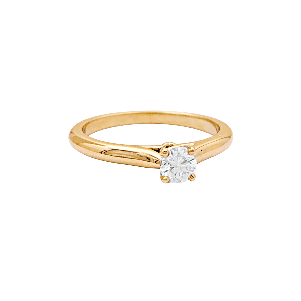 Bague CARTIER "1895" en or jaune et diamant - Image 5
