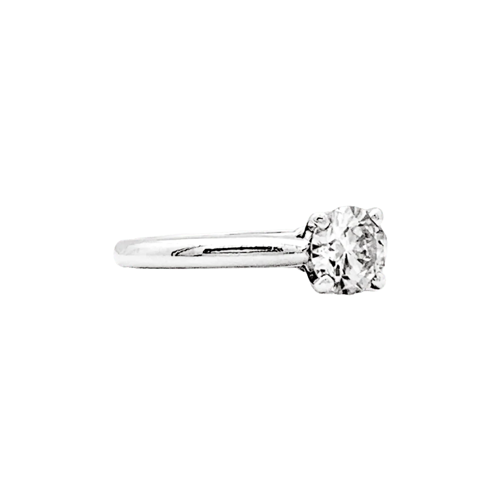 Bague Solitaire CARTIER "1895" en platine et diamant - Image 6