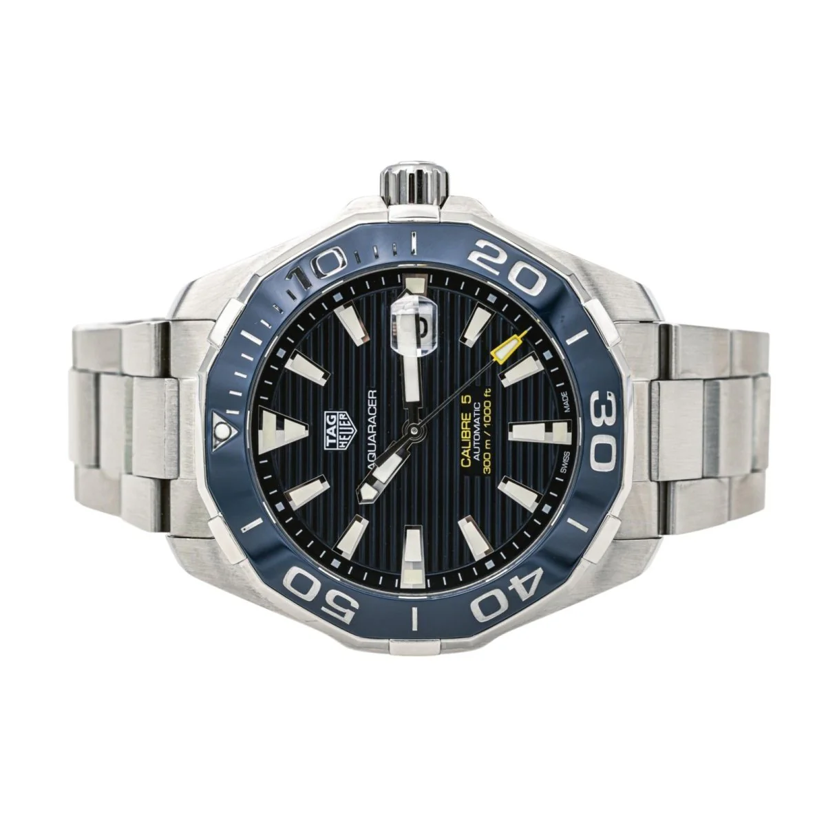 Montre TAG HEUER "Aquaracer" en acier et mécanique - Image 5