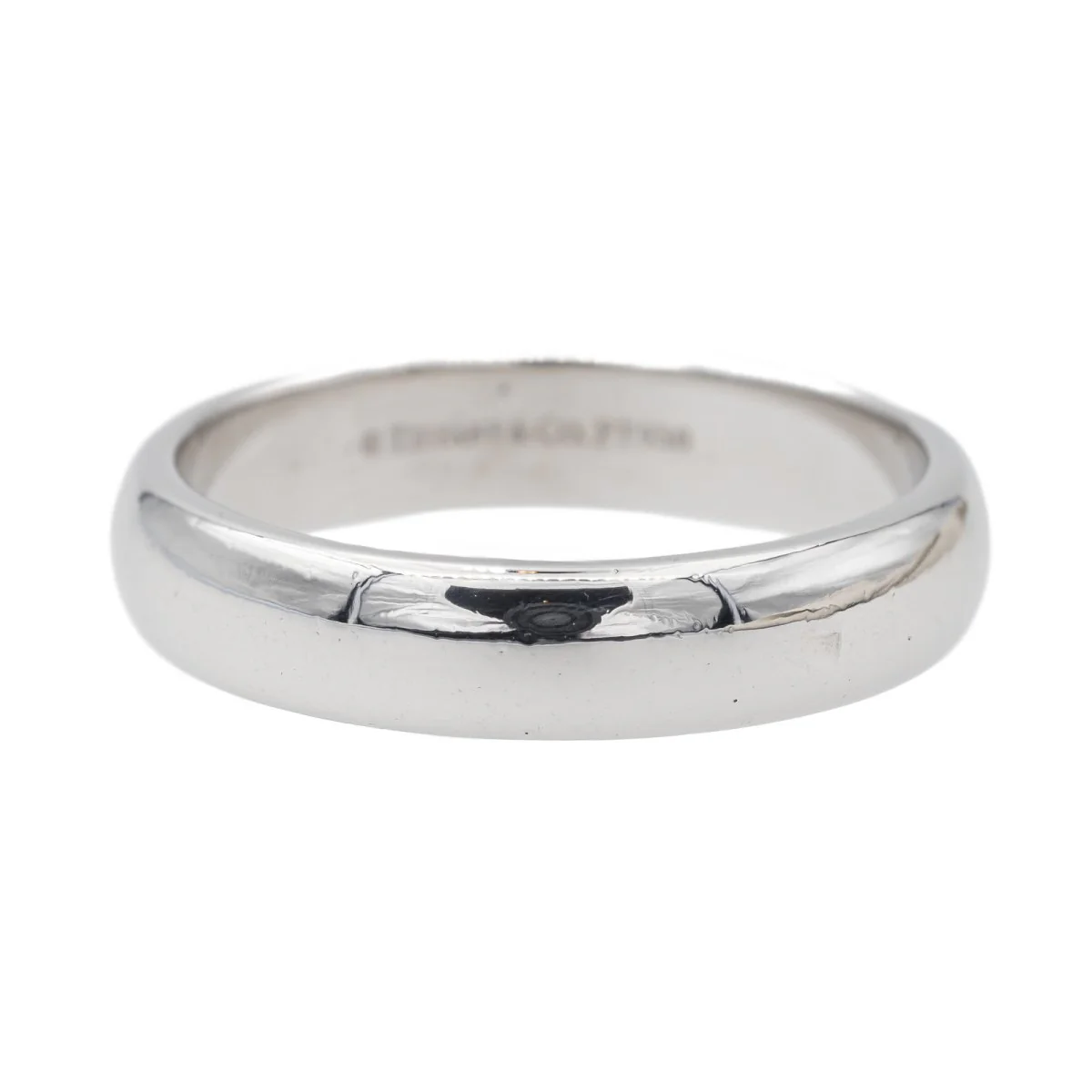 Bague Alliance TIFFANY & CO. "Forever" en platine