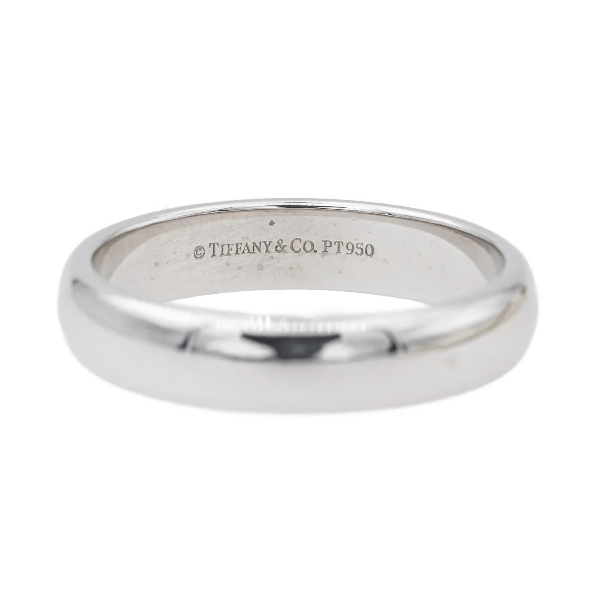 Bague Alliance TIFFANY & CO. "Forever" en platine - Image 6