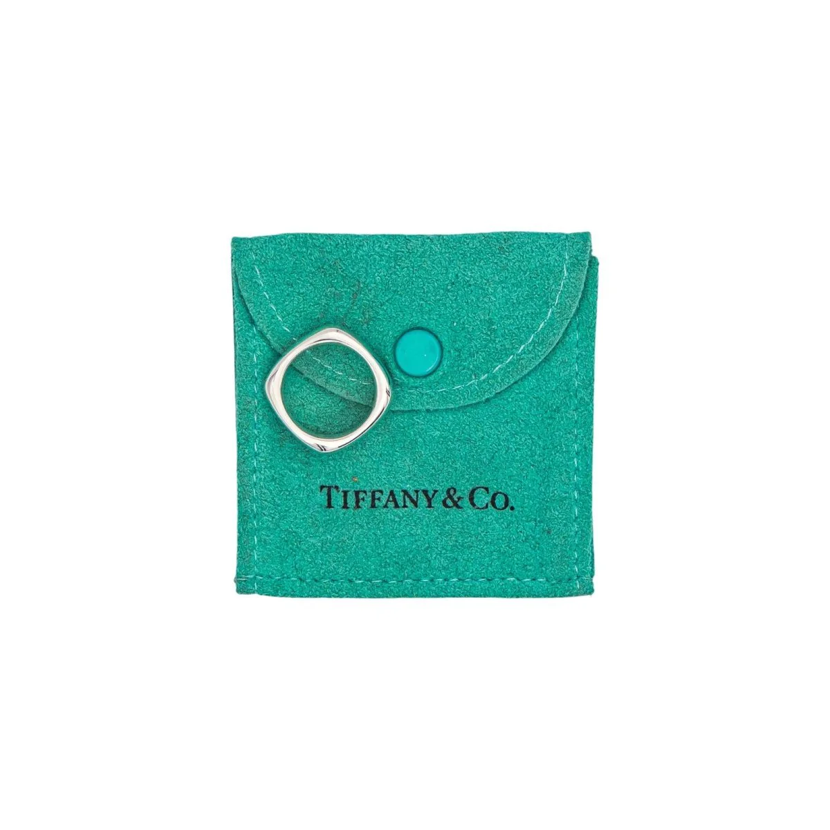 Bague carrée TIFFANY & CO. en argent - Image 3