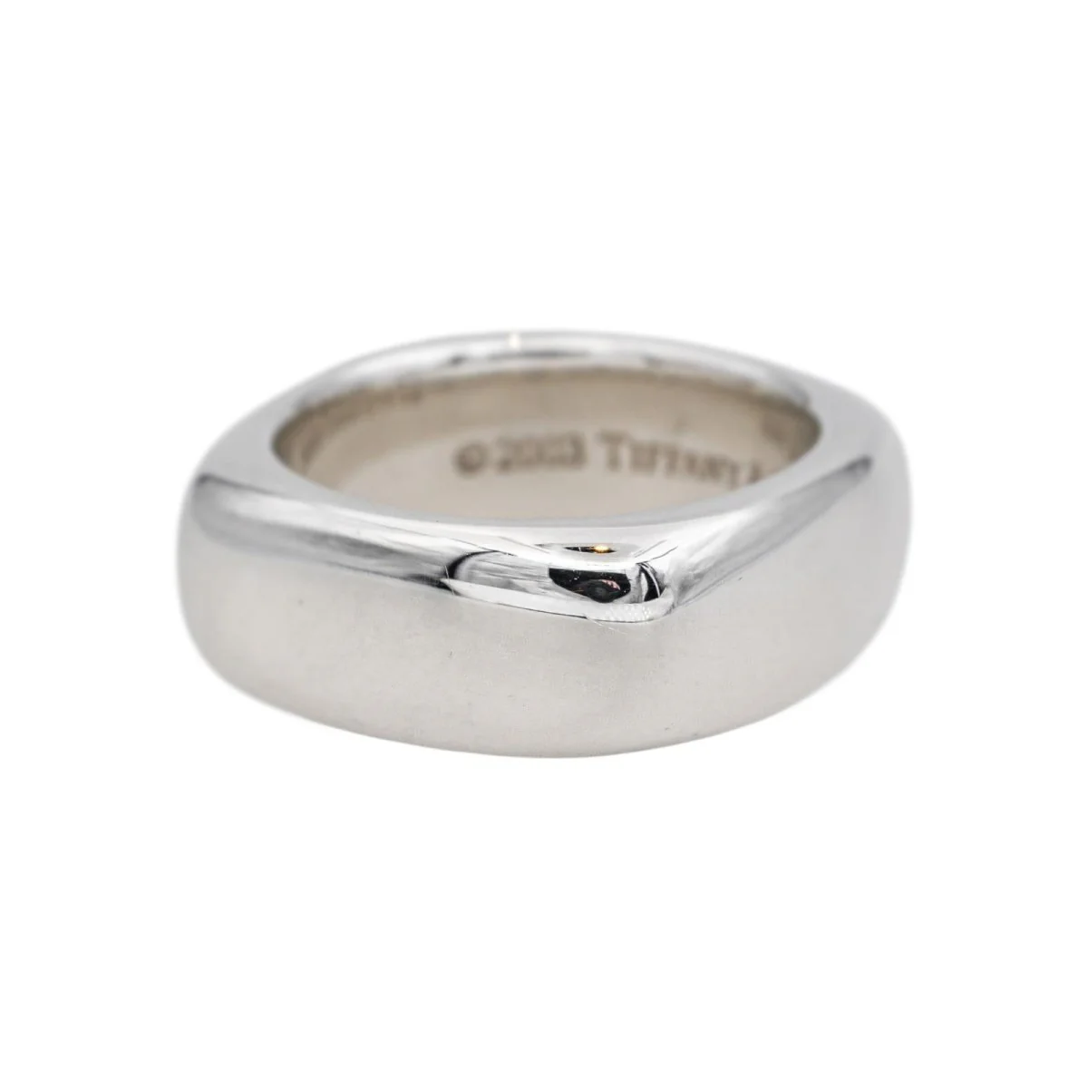 Bague carrée TIFFANY & CO. en argent - Image 4