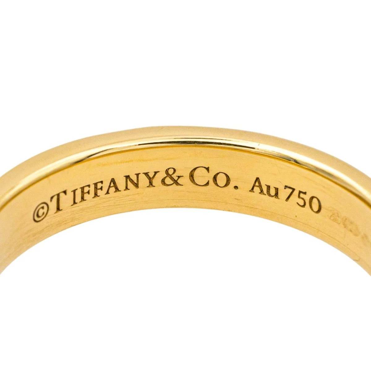 Bague Alliance TIFFANY & CO. "True" en or jaune - Image 6
