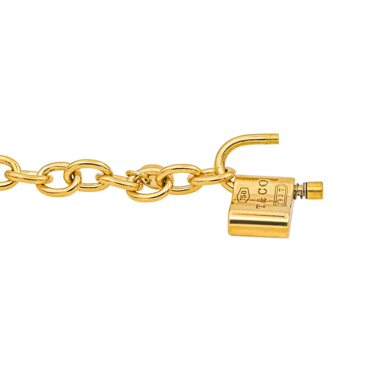 Bracelet Maille TIFFANY & CO "1837" en or jaune - Image 7