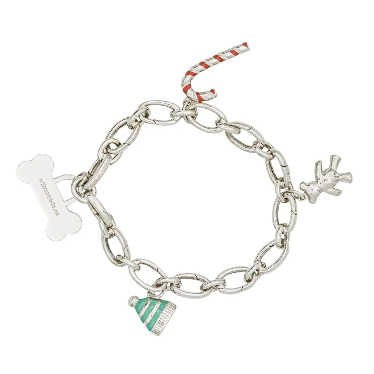 Bracelet Breloques TIFFANY & CO. en argent - Image 3