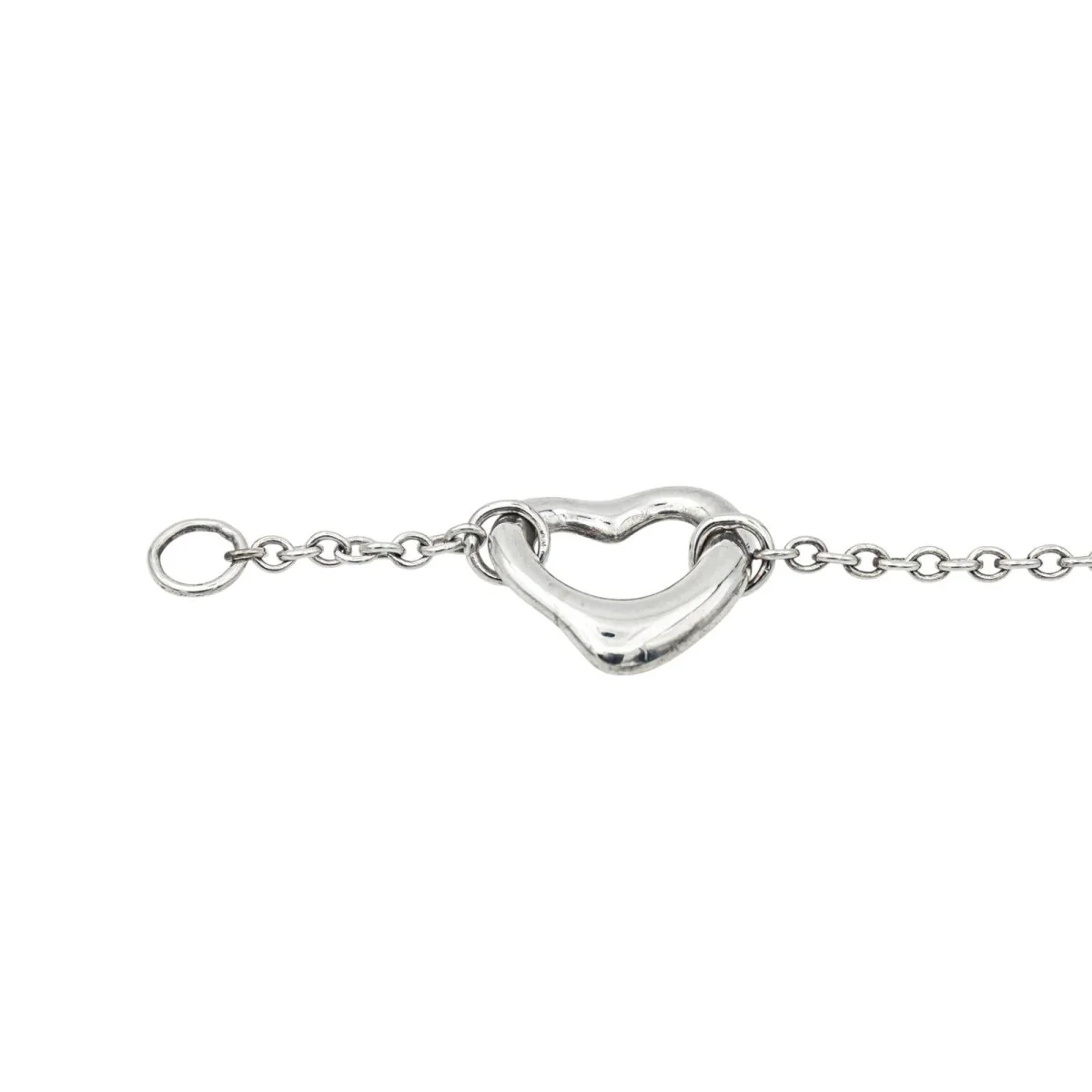 Bracelet Souple TIFFANY & CO "Coeur Open heart" en argent - Image 6
