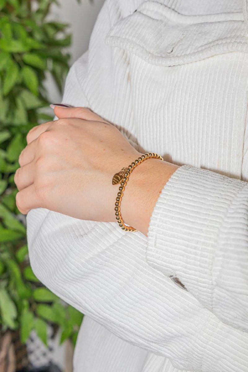 Bracelet TIFFANY & CO Coeur en or jaune - Image 2