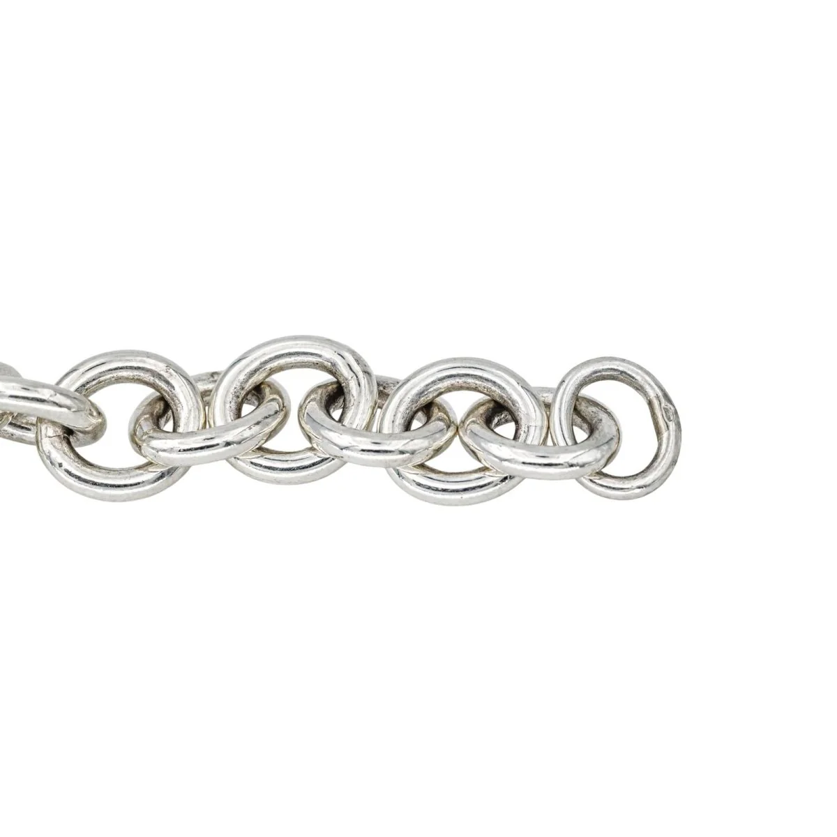 Bracelet Maille TIFFANY & CO "Please Return" en argent - Image 6