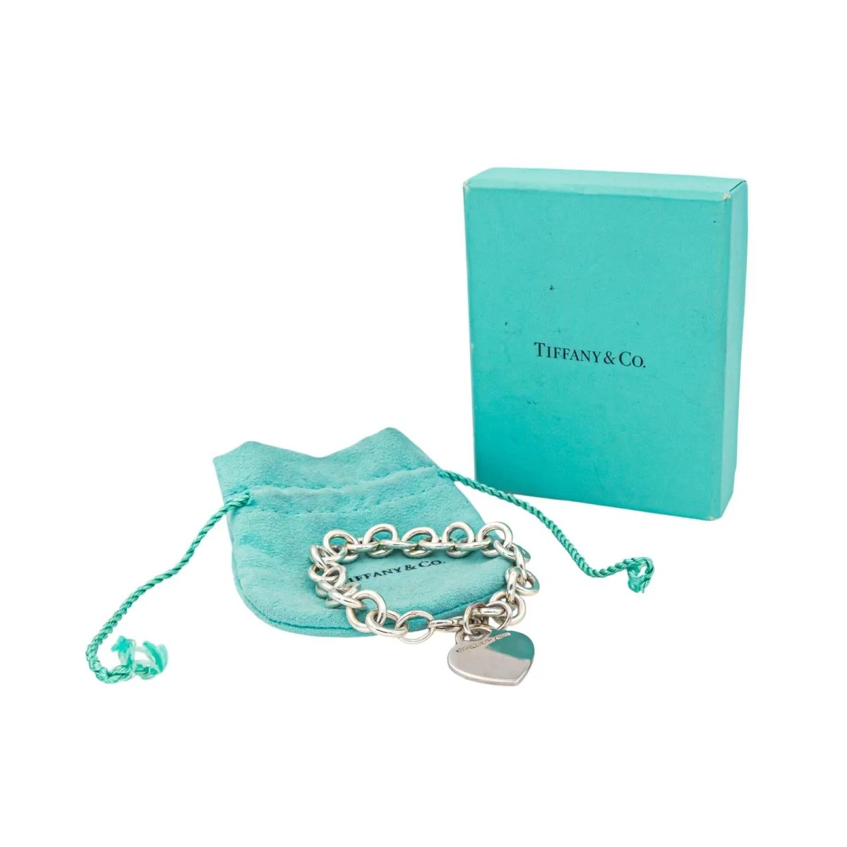 Bracelet Maille TIFFANY & CO "Please Return" en argent - Image 7
