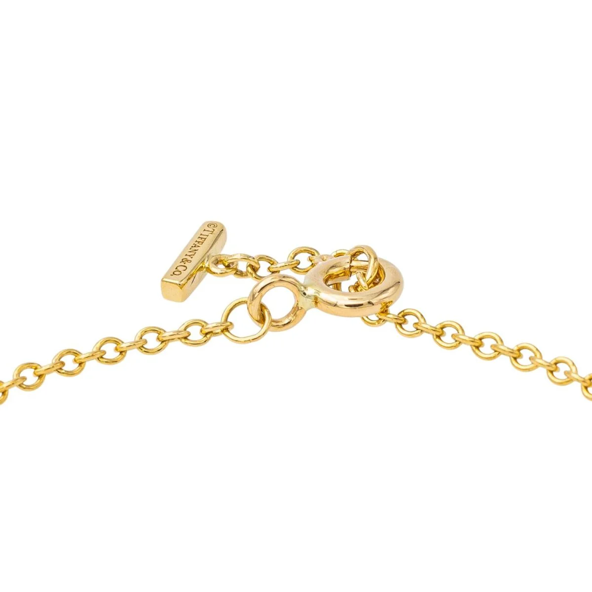 Bracelet TIFFANY & CO. "Smile" en or jaune et diamant - Image 6