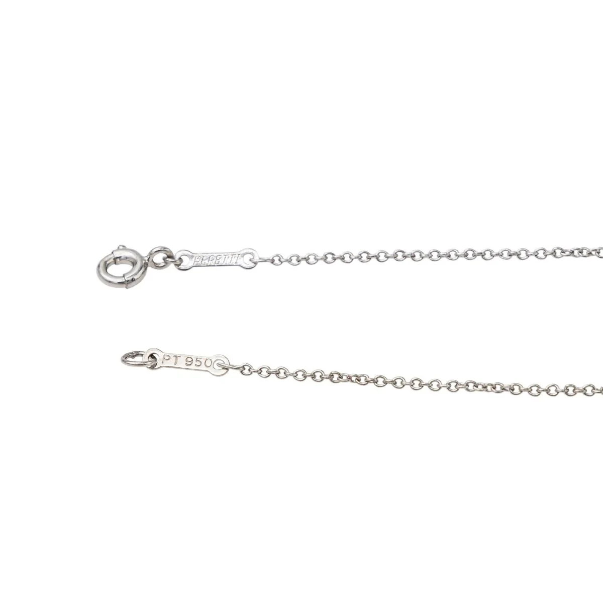 Collier Pendentif TIFFANY & CO. "Open Heart" en or blanc et diamants - Image 6