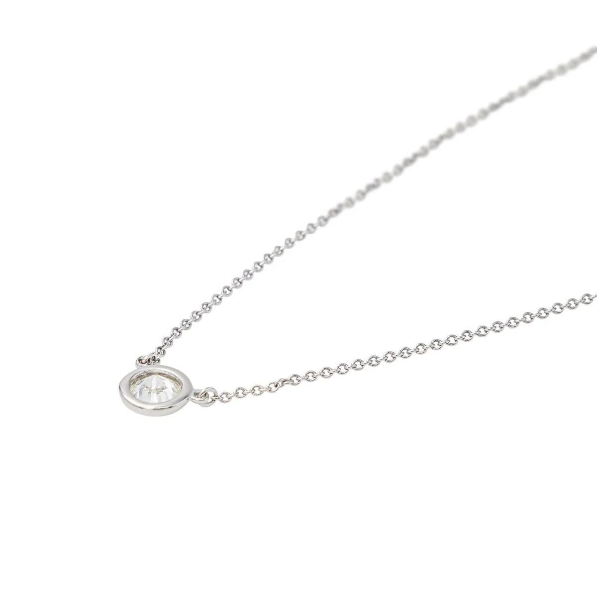 Collier TIFFANY & CO en platine et diamants - Image 5