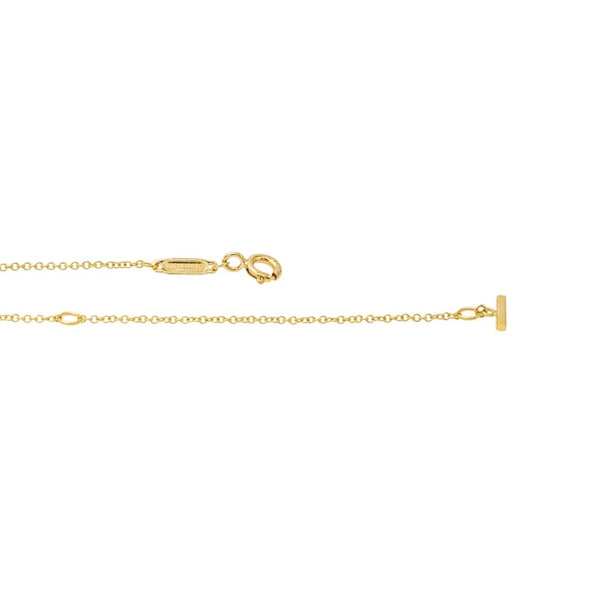 Collier TIFFANY & CO. "T Smile" en or jaune et diamants - Image 6