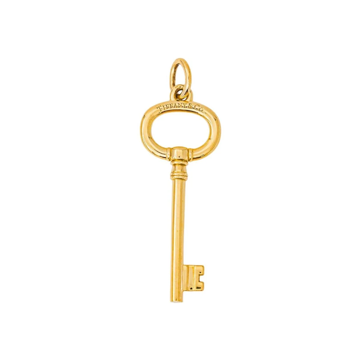 Pendentif TIFFANY & CO. "Clé" en or jaune
