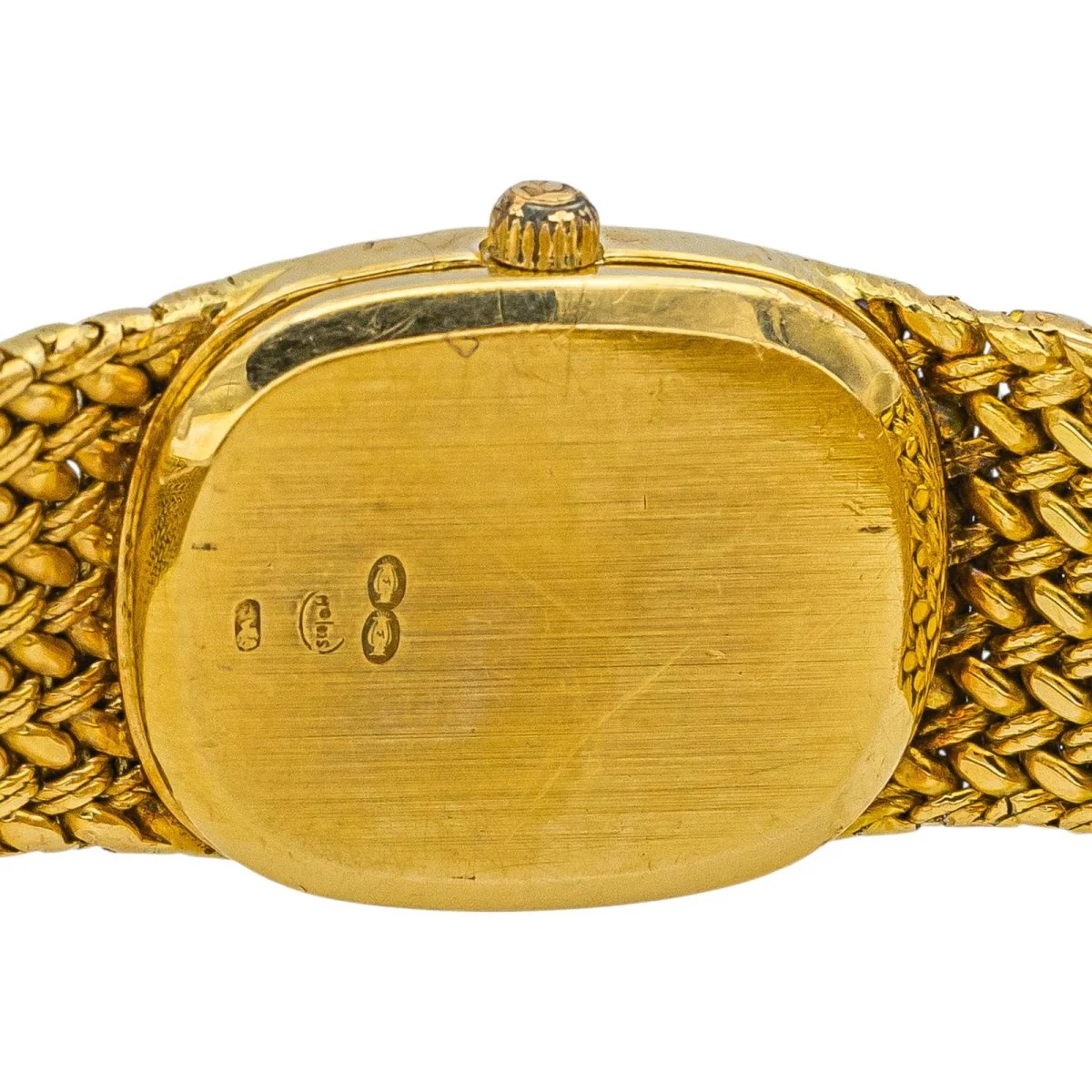 Montre TISSOT en or jaune et diamant - Image 6