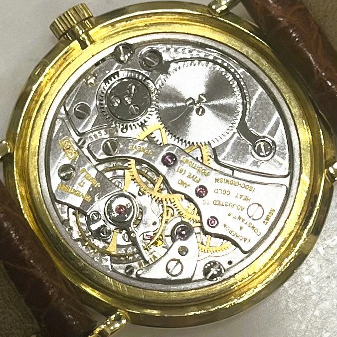 Montre VACHERON CONSTANTIN "Ultra-Thin" en or jaune, - Image 12