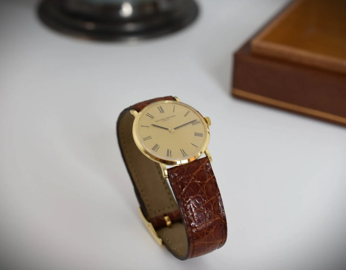 Montre VACHERON CONSTANTIN "Ultra-Thin" en or jaune, - Image 17