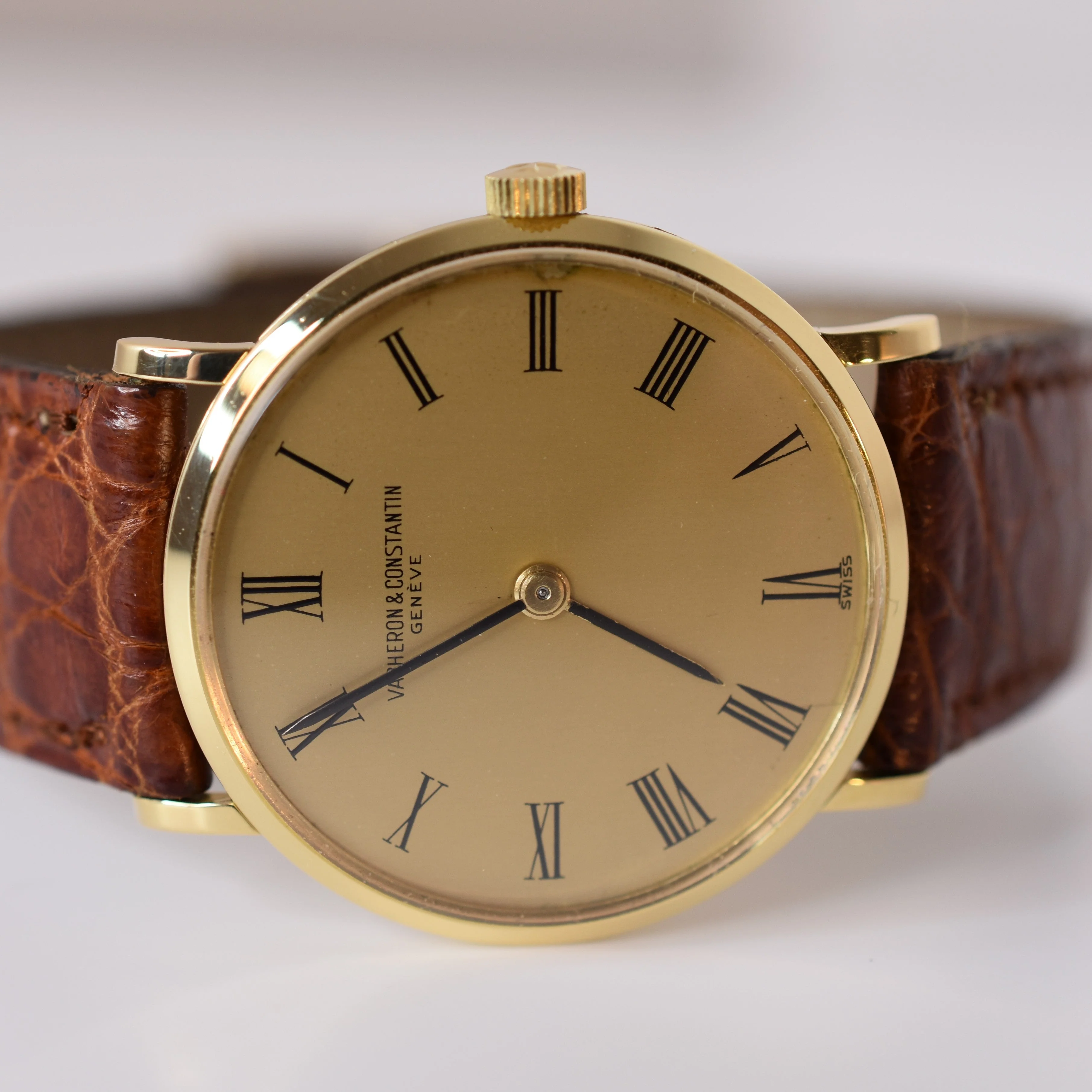 Montre VACHERON CONSTANTIN "Ultra-Thin" en or jaune, - Image 19