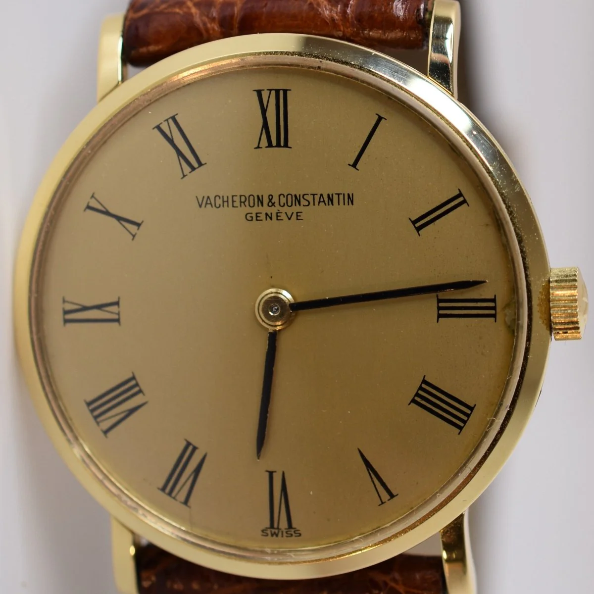 Montre VACHERON CONSTANTIN "Ultra-Thin" en or jaune, - Image 2