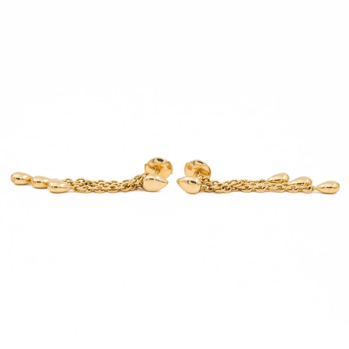 Boucles d'oreilles VAN CLEEF & ARPELS en or jaune - Image 3