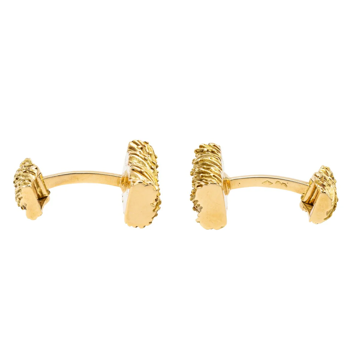 Boutons de manchette VAN CLEEF & ARPELS en or jaune - Image 4