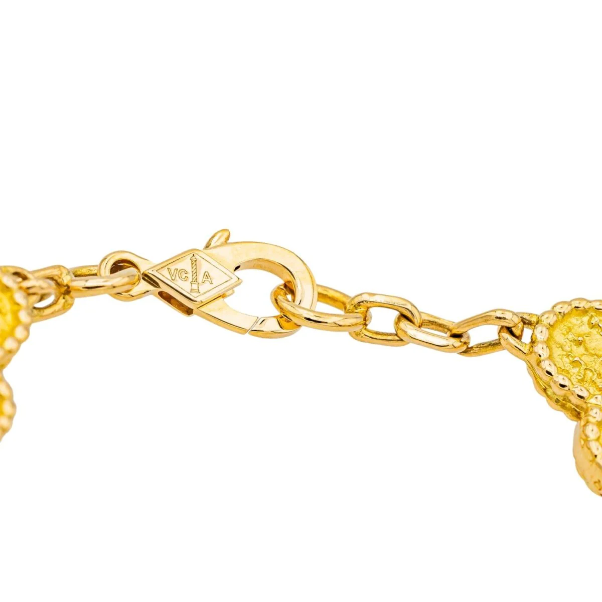 Bracelet Van Cleef & Arpels Bracelet Alhambra en or jaune - Image 5