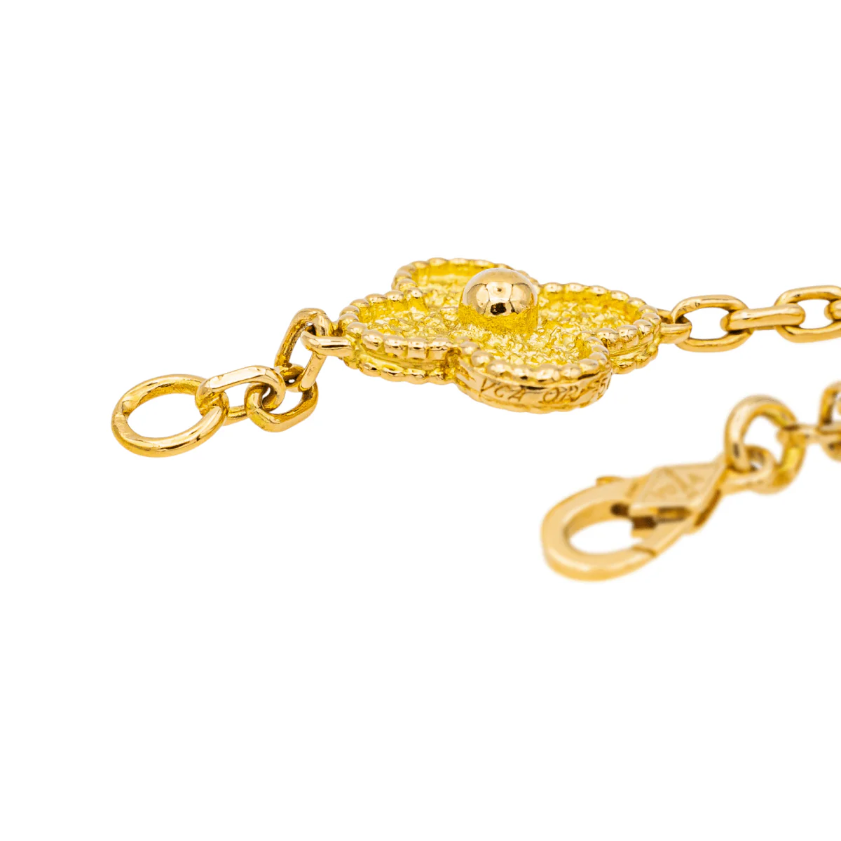Bracelet Van Cleef & Arpels Bracelet Alhambra en or jaune - Image 8