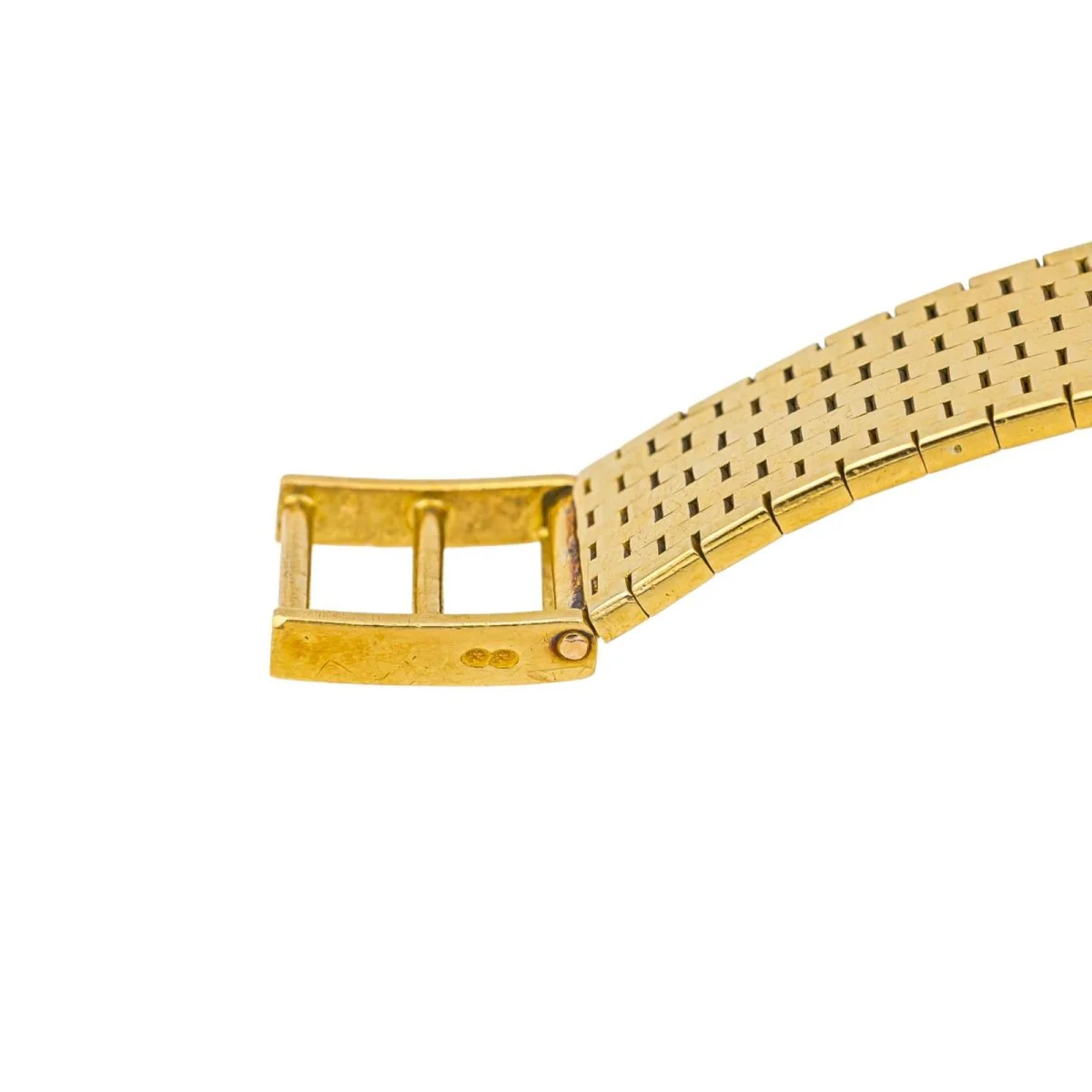Montre ZENITH MOVADO en or jaune et oeil de tigre - Image 8