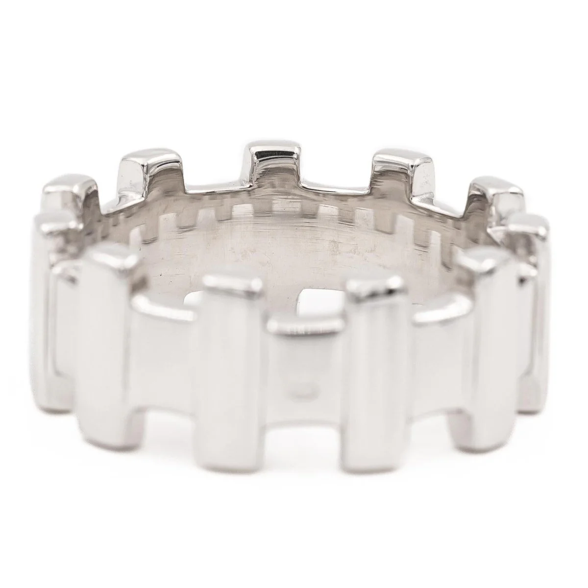 Bague Alliance ZOLOTAS en or blanc - Image 6